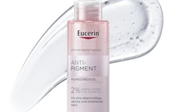 Eucerin Anti-Pigment Reinigungsgel 200 ml, Gesichtsreinigung mit 2% AHA
