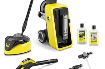 Kärcher Hochdruckreiniger K 7 Comfort Premium Connect, max. 180 bar, 600 l/h, Schlauchtrommel, App-Steuerung, Elektro