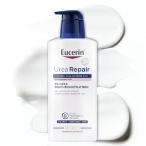 Eucerin UreaRepair 5% Urea Feuchtigkeitslotion mit beruhigendem Duft