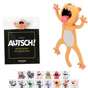 KXT Original AUTSCH! Die witzigen 3D Lesezeichen Tiere (Katze)
