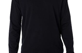 Gant Herren REG Shield LS T-Shirt Logo Langarmshirt, Black, L