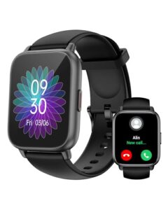 Smartwatch mit Telefonfunktion,Smartwatch für Damen Herren 1.85“ HD Screen