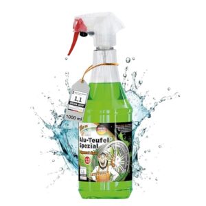 TUGA Chemie Alu-Teufel Spezial Felgenreiniger Grün, 1 L, Wirkindikator