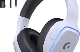 Gvyugke Gaming Headset Wireless für PS5, PS4, PC, Switch, Mac, DREI-Modus