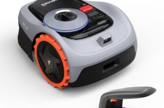 Segway Navimow i105 mit Garage, Mähroboter ohne Begrenzungskabel, 500 m²