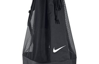 Nike BA5200 Tasche Club Team Ball Bag 3.0, black/white, 81 x 44 x 44 cm, 160 Liter