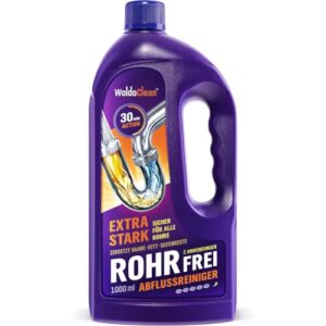 WoldoClean Rohrreiniger & Abflussreiniger Gel 1000ml – extrem stark