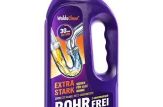 WoldoClean Rohrreiniger & Abflussreiniger Gel 1000ml – extrem stark