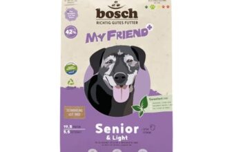 Bosch My Friend+ Dog Senior & Light | Hundetrockenfutter für ältere und übergewichtige Hunde | 1 x 12kg