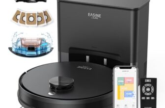 EASINE S20 Saugroboter mit Wischfunktion Automatische Absaugstation