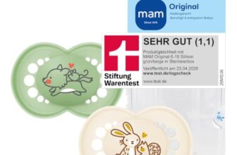 MAM Original Schnuller, 6-16 Monate, 2er-Set, Wolf/Hase