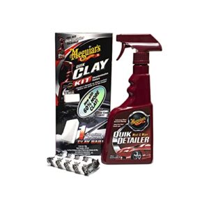 Meguiar’s G1116EU Quik Clay Detailing System Set Reinigungsknete
