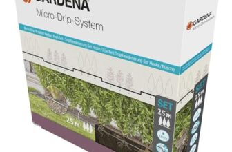 Gardena Micro-Drip-System Tropfbewässerung Hecken/Büsche Set (25 m)
