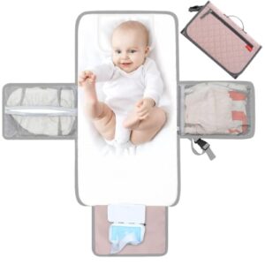 Lekebaby Tragbare Wickelunterlage, Baby Wickelunterlagen für Unterwegs