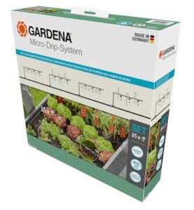 Gardena Micro-Drip-System Tropfbewässerung Set Hochbeet/Beet (35 Pflanzen)