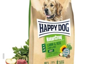 Happy Dog NaturCroq Lamm & Reis Trockenfutter, 4 kg für Sensible Hunde