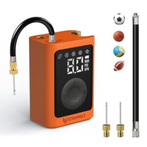 ETENWOLF Elektrische Ballpumpe,0,14-1,17 Bar Tragbare Luftpumpe