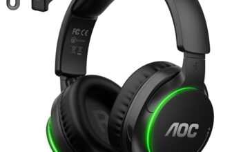 AOC Wireless Gaming Headset für Xbox Series X|S, Xbox One, PS5, Switch, PC