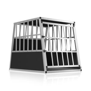 CADOCA® Hundetransportbox L Aluminium