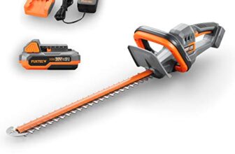 FUXTEC Akku Heckenschere FX-E1HS20-SET • 20V • Schnittlänge 52cm • Set
