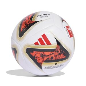 adidas Unisex Bundesliga 26/27 Torfabrik Training Recreation Ball, White/Black/solar red, 4
