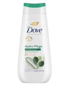 6er Pack – Dove Advanced Care Duschcreme mit Aloe und Birkenwasser – Hydra Pflege – 225ml