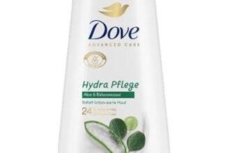 6er Pack – Dove Advanced Care Duschcreme mit Aloe und Birkenwasser – Hydra Pflege – 225ml