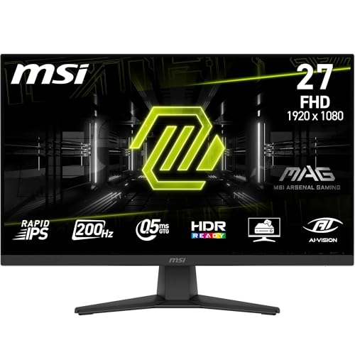 MSI MAG 272FDE, Gaming-Monitor, 27″ FHD, 200 Hz