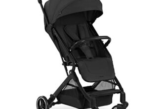 hauck Reisebuggy Einhändig Klein Zusammenklappbar, Travel N Care Black