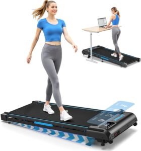 Walking Pad, 12 HIIT Programes Laufband für Zuhause mit 9% Steigung