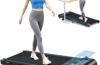 Walking Pad, 12 HIIT Programes Laufband für Zuhause mit 9% Steigung