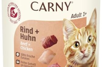 animonda Carny Adult Katzen Nassfutter Rind + Huhn (6 x 400g)