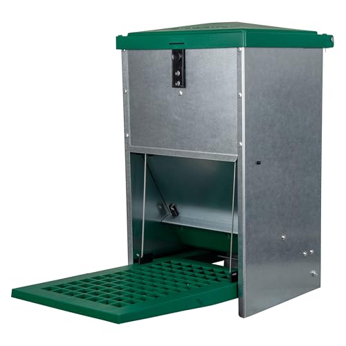 horizont Feedomatic Futterautomat Hühner, 8kg, verzinkt