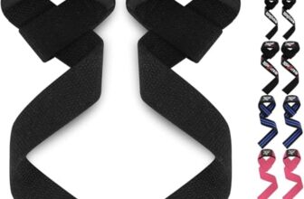 BEAST RAGE Zughilfen für Krafttraining (Fitness Straps) Kreuzheben Gurte Frauen Männer (Gepolstert) Gewichthebergurte Baumwolle Handgelenkstütze Griffe Hantel Bar (Lifting Straps) (Schwarz)