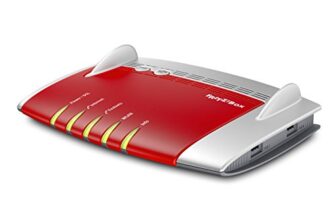 AVM FRITZ!Box 7490 WLAN AC + N Router (VDSL/ADSL, 1.300 Mbit/s (5 GHz), 450 Mbit/s (2,4 GHz), DECT-Basis, Media Server) (Generalüberholt)