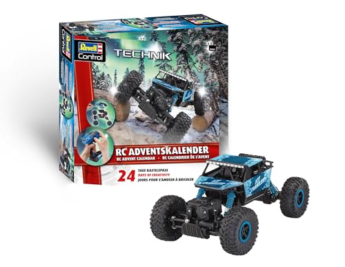 Revell Control RC Adventskalender Crawler | Geländefahrzeug 1:18, 2,4 GHz