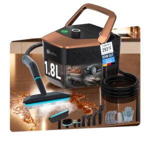 16-IN-1 Dampfreiniger Handgerät【2500 W Motor – 9S-Schnellaufheizung】