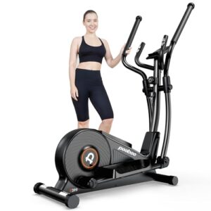 Crosstrainer für Zuhause Testsieger, Magnetischer Ellipsentrainer Klappbar