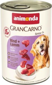 animonda GranCarno Senior Hunde Nassfutter mit Rind + Lamm (6 x 400g)
