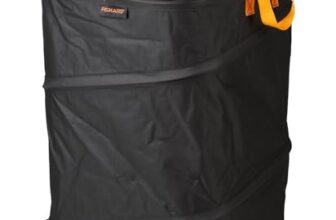 Fiskars PopUp-Gartensack mit Griffen, Platzsparend faltbar