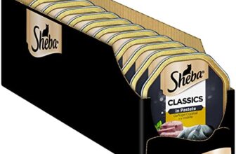 SHEBA Schale Nassfutter für Katzen Classics in Pastete mit Geflügel Cocktail 2 x 11 x 85g