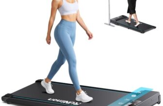 Walking Pad, 5-IN-1 Laufband Für Zuhause mit Steigung bis 9%,1-8 km/h Kompakt Walking Pad