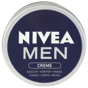 NIVEA MEN Creme, pflegende Hautcreme mit Vitamin E für intensive Feuchtigkeit,Hautpflege für Männer, ideal für Körper, Gesicht und Hände (150 ml) (Packung mit 3)