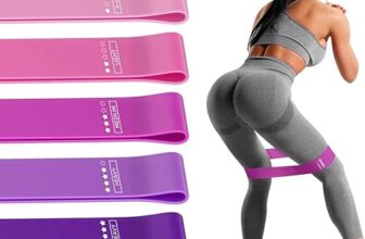 Resistance Loop Übungsbänder Übungsbänder für Heim-Fitness, Stretching, Krafttraining, Physiotherapie, Crossfit, Pilates, Yoga, Flexbänder, TPE Elastische Workout-Bänder für Frauen
