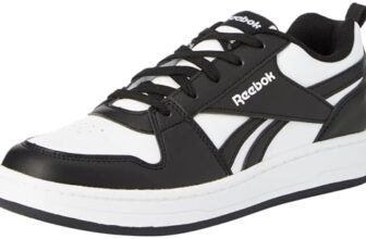 Reebok Herren Royal Prime 2.0 Sneaker, Schwarz Weiß, White Black, 37 EU