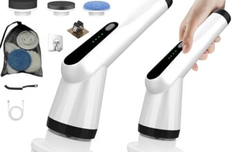 Elektrische Reinigungsbürste, Electric Cleaning Brush mit 7 Wechselbürsten