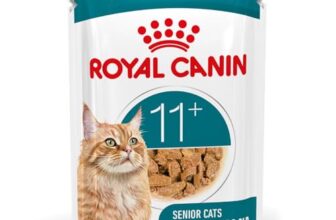ROYAL CANIN AGEING 11+ Jelly | 12 x 85 g | Nassfutter für Senior Katzen ab dem 11. Lebensjahr | Formel mit dem HealthyAge7™ Complex | Schmackhafte Stückchen in Gelee
