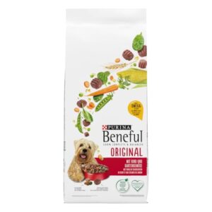 Beneful Original Hundefutter trocken, mit Rind und Gartengemüse, 1er Pack (1 x 12kg)