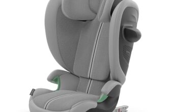 CYBEX Gold Kinder-Autositz Solution G2 Plus, Stone Grey