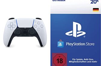 DualSense Wireless-Controller [PlayStation 5 ] + PSN Guthaben | 20 EUR | deutsches Konto | PS5/PS4 Download Code